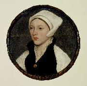Hans holbein the younger Portrait of a Young Woman with a White Coif china oil painting artist